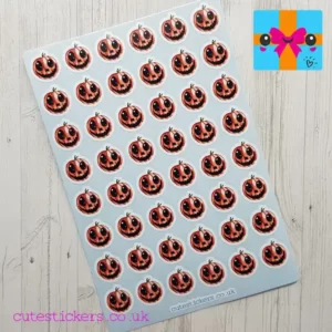 cute pumpkin planner stickers