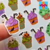 halloween cupcake stickers