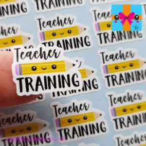 teacher training planner stickers