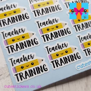 teacher training stickers