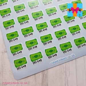 payday planner stickers