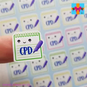 cpd planner stickers