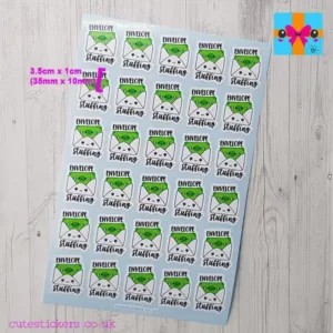 savings planner stickers
