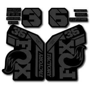 stealth Fox 36 Grip2 Fork Stickers 2021 2022