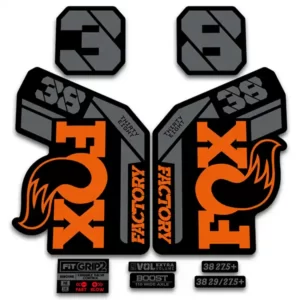 Fox 38 Grip2 Fork Stickers 2021 2022 original