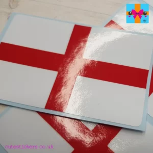 english flag sticker
