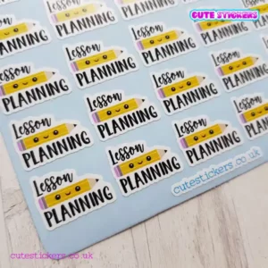 lesson planner stickers