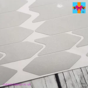 reflective bicycle stickers white