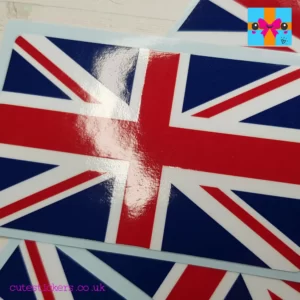 union jack flag sticker