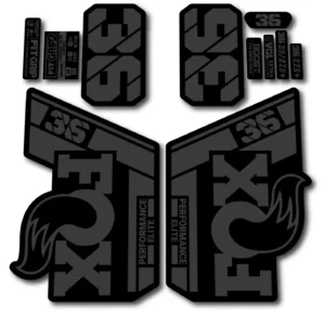 Fox 36 Performance Elite 2021- 22 Fork Stickers stealth