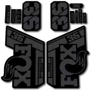 Fox 36 Performance Elite 2021- 22 Fork Stickers stealth