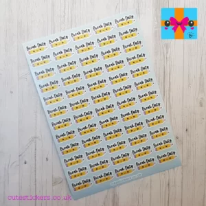teacher duty planner stickers
