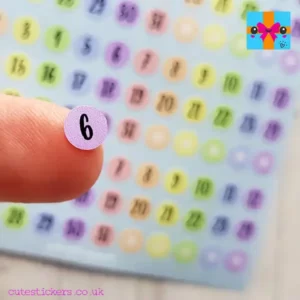 date dot planner stickers