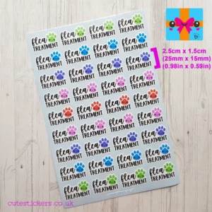 flea planner stickers