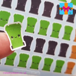 green bin planner stickers