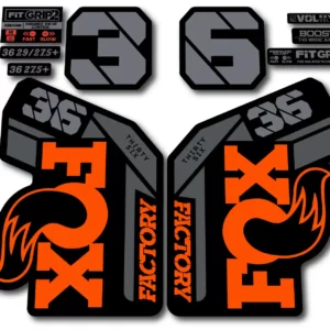Fox 36 Fork Stickers Grip2 2021 2022 Original