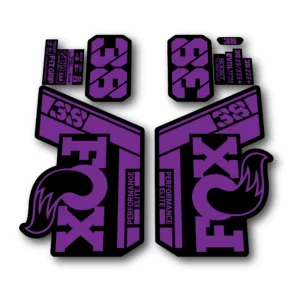 Fox 38 Performance Elite Fork Stickers 2022 hope purple