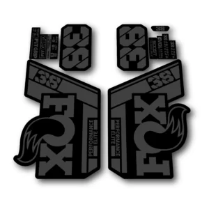 Fox 38 Performance Elite Fork Stickers 2022 stealth
