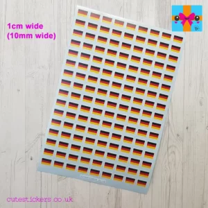 Germany flag planner stickers