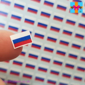 Russia flag mini planner stickers