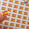 Spanish flag planner stickers