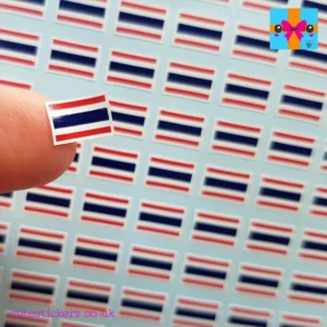 Thailand flag mini planner stickers