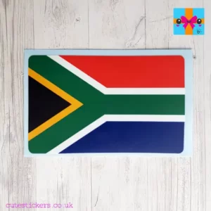 south african flag sticker car laptop phone