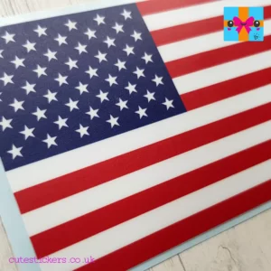 American Flag sticker
