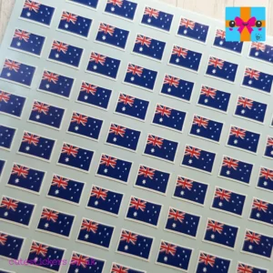 Australia Flag planner stickers