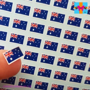 Australian Flag stickers