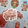 Christmas Sloth planner stickers