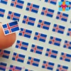 Icelandic Flag mini planner stickers