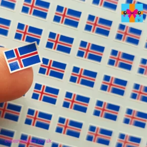 Icelandic Flag mini planner stickers