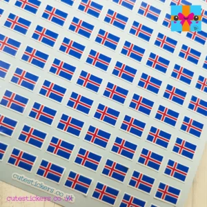 Icelandic Flag stickers