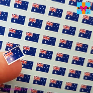 aussie Flag stickers