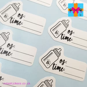 baby feeding tracker stickers
