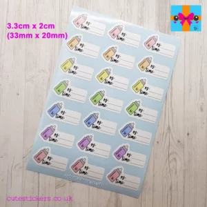 baby feeding tracker stickers