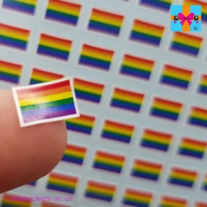 Rainbow Pride Flag stickers
