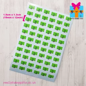 carers allowance planner stickers