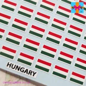 Hungary Flag stickers