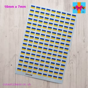 Ukraine Flag stickers