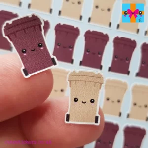 Wheelie Bin PLanner Stickers