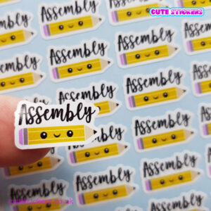 assembly planner stickers