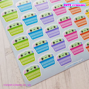 laundry planner stickers