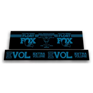 fox float dps factory 2017 2018 rear shock sticker blue