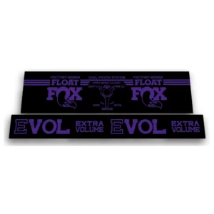fox float dps factory 2017 2018 rear shock sticker purple