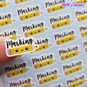 marking planner stickers