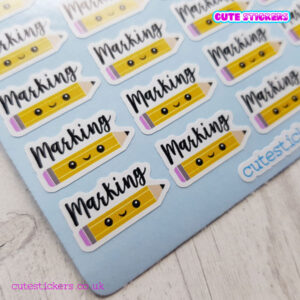 marking reminder stickers for teachers