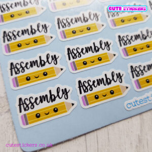 school assembly stickers