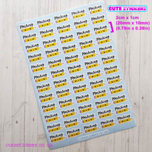 teacher marking planner stickers